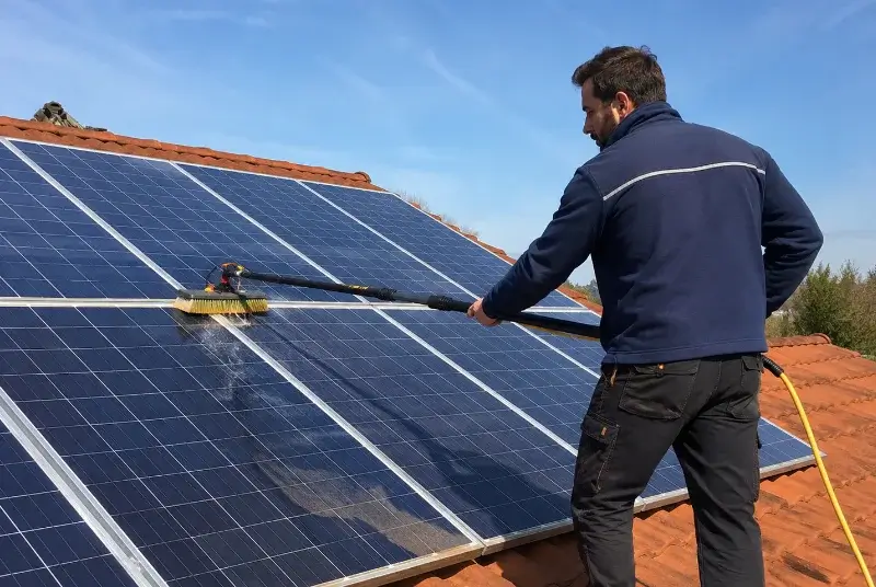 Nettoyage et entretien de panneaux solaires à Montalieu-Vercieu